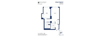 this floor plan is an approximation of our 1 bed 1 bath b floor plan