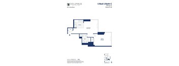 the address residence dubrovnik floor plan 1 bed 1 baths