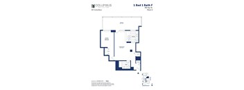 this floor plan is an approximation of a 1 bed 1 bath floor plan