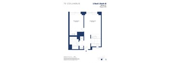 this floor plan is an approximation of our 1 bedroom unit floor plan
