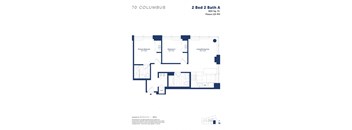 2 Bed 2 Bath  A