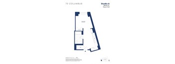 a floor plan of studio a
