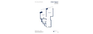 this floor plan is an approximation of a 1 bed 1 bath floor plan