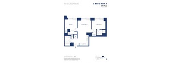 this floor plan is an approximation of a 2 bed 2 bath floor plan