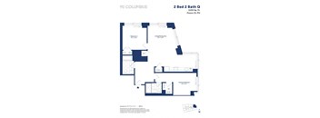 a blueprint of a floor plan of a house