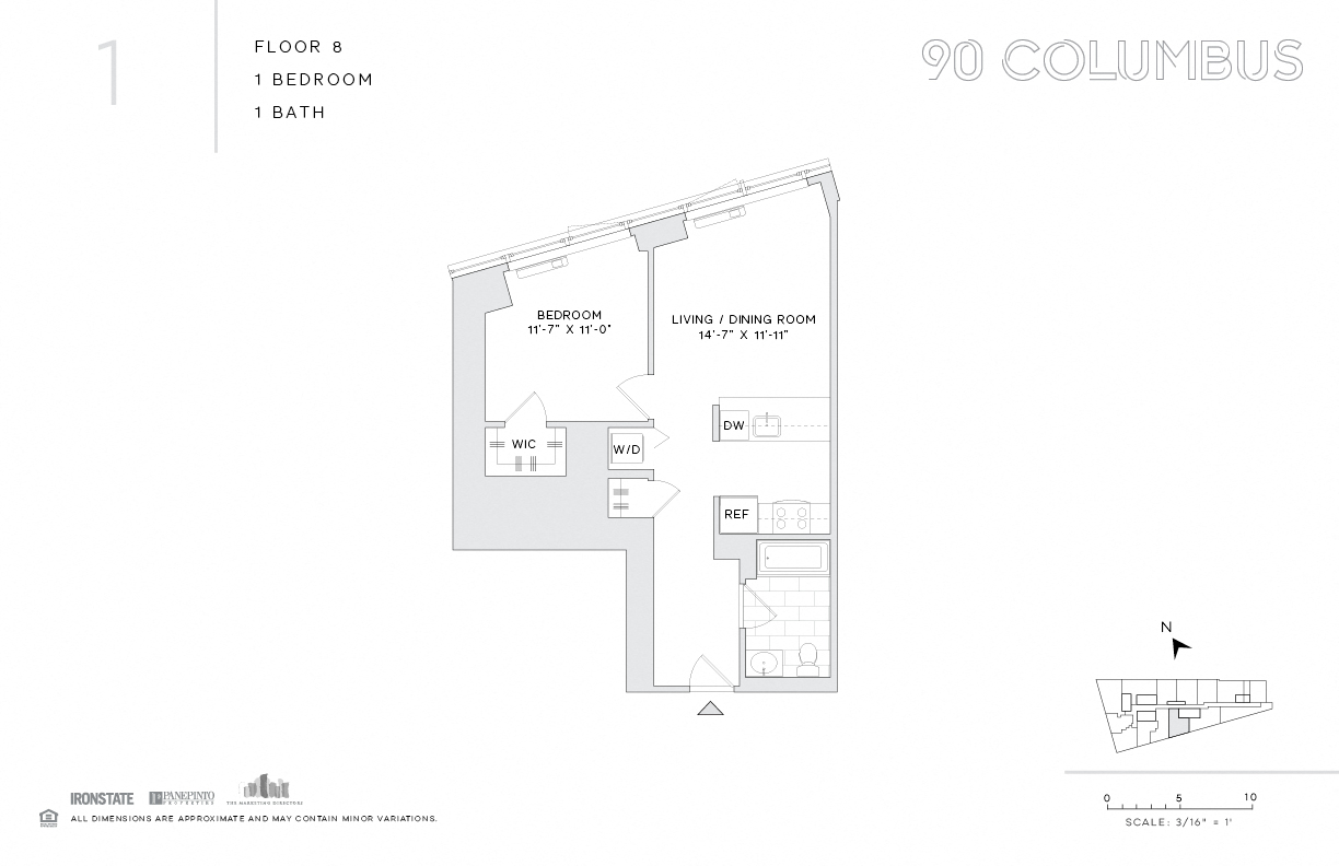 90 Christopher Columbus Drive Studio-2 Beds Apartment for Rent - Photo Gallery 26