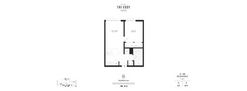 1 Bed 1 Bath B