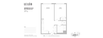 1 Bed 1 Bath A