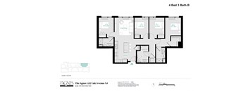 the 4 bed 3 bath b floor plan