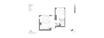 the floor plan of residence 4 floor 16