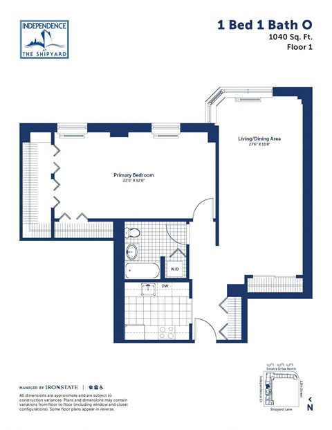 a floor plan of a house with a bedroom and a bathroom