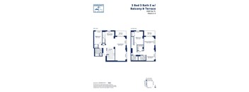 the floor plans of the bedrooms of the apartments