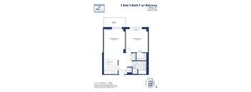 a floor plan of a bedroom apartment