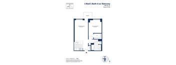 this floor plan is an approximation of a 1 bed 1 bath condo