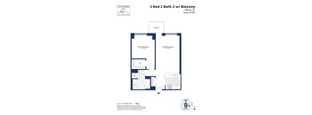 1 Bed 1 Bath J w/ Balcony