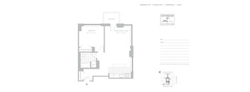 a floor plan of a house with floor plans of different rooms