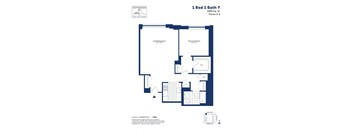this floor plan is an approximation of our 1 bed 1 bath floor plan