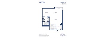 a floor plan of a unit of studio d floor plans