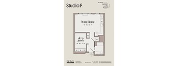 the studio f floor plan