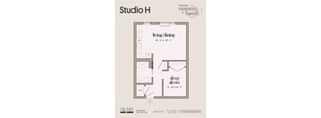 the studio h floor plan