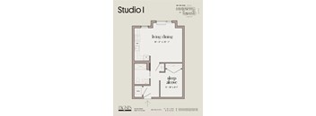 the studio i floor plan