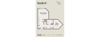 a floor plan of studio k