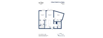 the address residence dubrovnik floor plan 2 bed 2 bath