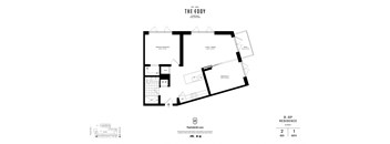 2 Bed 1 Bath With Patio A