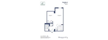 a floor plan of studio a studio a floor plans