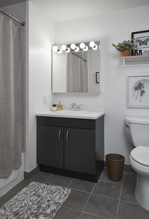 a small bathroom with a sink and toilet