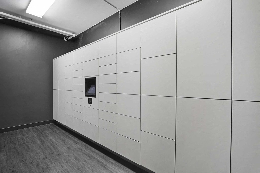 a package pickup center