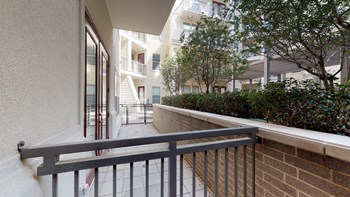 Exterior of apartment on the patio facing the courtyard area - Photo Gallery 126
