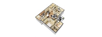 Doubles Floor plan layout
