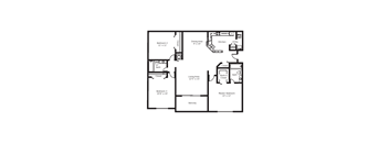 Sabal 3 Bedroom Floor Plan