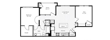 The Aster South - 1BA