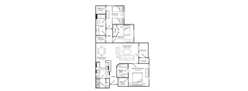 Floor plan 3 bed 2 bath
