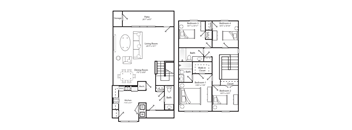 Floor plan 4 bed 2.5 bath
