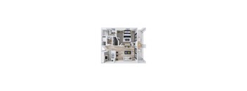 bedroom floor plan an in 1 bed 1 bath