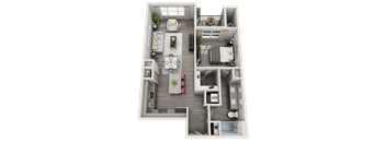 1 bed 1 bath at Foxwood Apartments, Raleigh-Durham, 27616