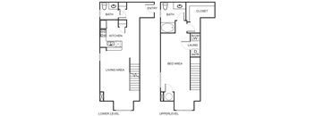 A4 STUDIO TOWNHOME FLOORPLAN