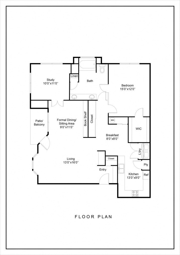 this is the floor plan of the bedroom house plans