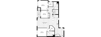 ACG2_3B_1570 3 Bedroom 2 Bathroom Floor Plan