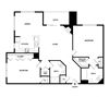 B6 Floor Plan 1113 Sqft 2 Bedroom 2 Bath