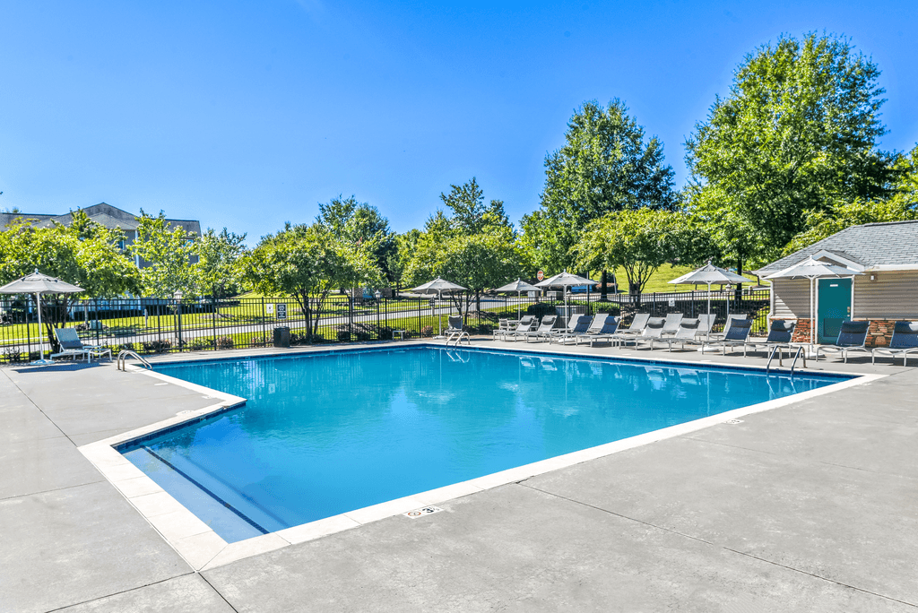 Large Pool at Ashley Court Apartments, North Carolina, 28262