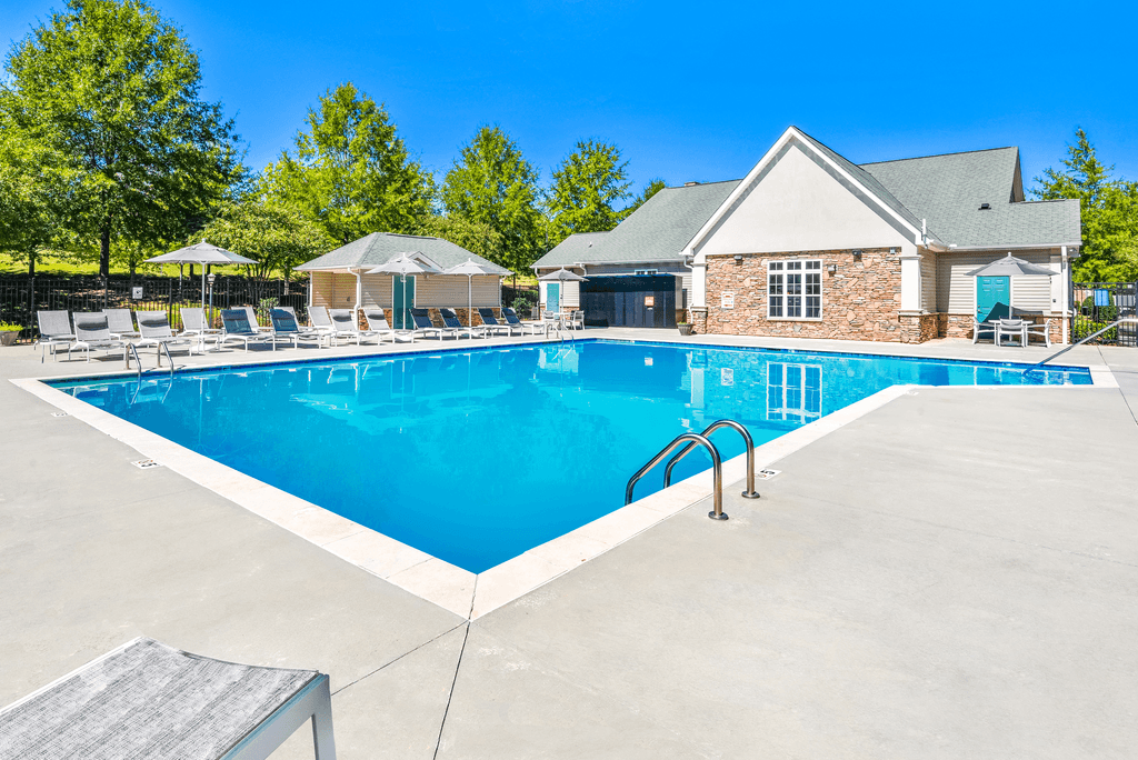 Pool at Ashley Court Apartments, Charlotte
