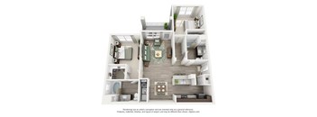 a 1 bedroom floor plan  950 sq ft