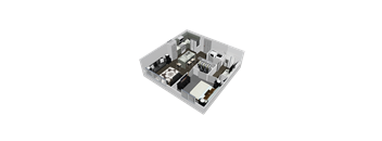 1 bedroom 1 bathroom floorplan