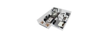 1 bedroom 1 bathroom floorplan