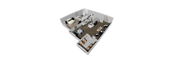 1 bedroom 1 bathroom floorplan