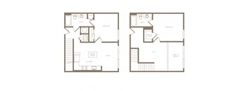 B4bl 2 Bed 2 Bath Floor Plan